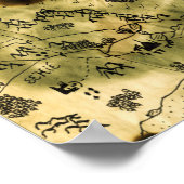 3rd Map of the Forgotten Realm ポスター (角)