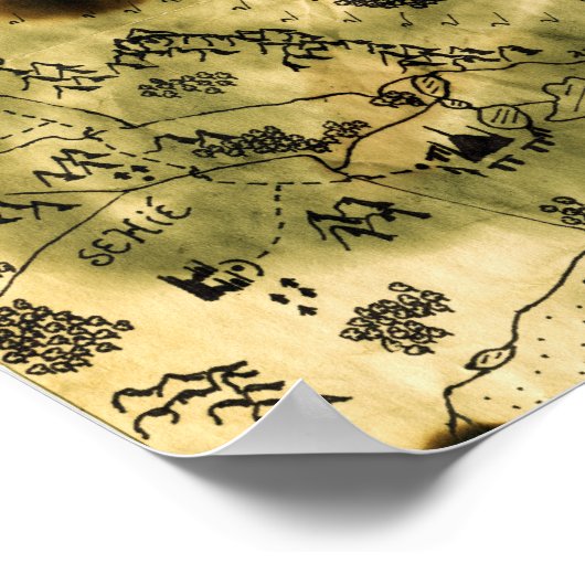 3rd Map of the Forgotten Realm ポスター (角)