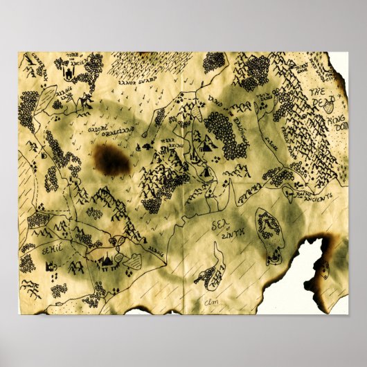 3rd Map of the Forgotten Realm ポスター (正面)