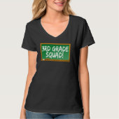3rd Third Grade Squad Chalk Board Tシャツ (正面)