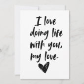 3rd wedding anniversary カード (正面)