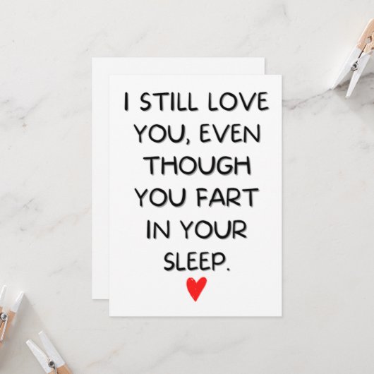 3rd wedding anniversary カード (正面/裏面インサイチュ)