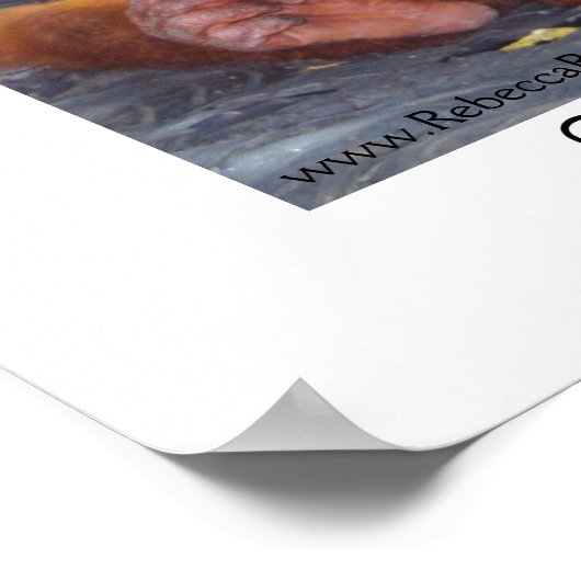 3's Not a Crowd - Orangutanベビー ポスター (角)