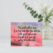 3sqMealsはがき ポストカード (スタンド正面)