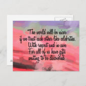 3sqMealsはがき ポストカード (正面/裏面)