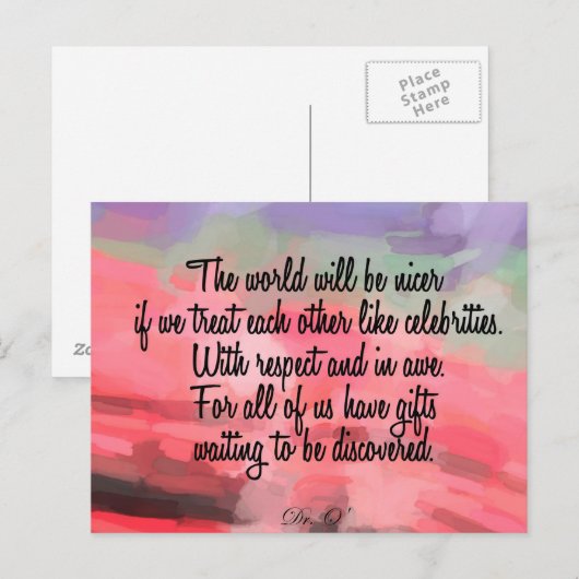 3sqMealsはがき ポストカード (正面/裏面)