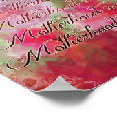 3SqMeetsによる母性ポスター ポスター (角)