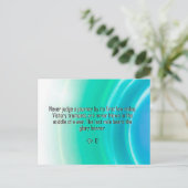 3sqMeetsはがき ポストカード (スタンド正面)