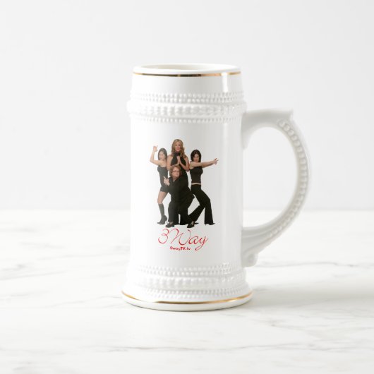 3Wayビールステイン ビールジョッキ (右)