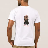 3Way人のTシャツ Tシャツ (裏面)