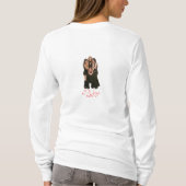 3Way Twoferのフード付 Tシャツ (裏面)