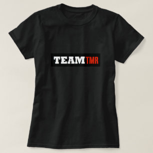 3Xに利用できるTeamTMRの女性のTシャツ Tシャツ
