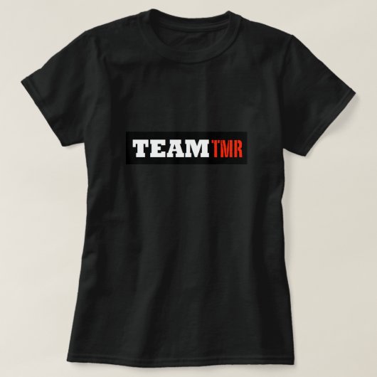 3Xに利用できるTeamTMRの女性のTシャツ Tシャツ (デザイン正面)