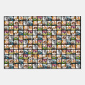 3xシート10写真テンプレート丸め包装紙 ラッピングペーパーシート (正面2)