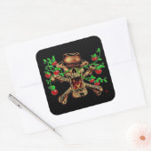 3x3インチステッカー スクエアシール (封筒)