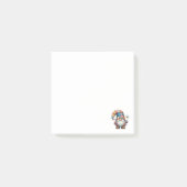 3x3 Post-It Note with Tiny Gnome Design ポストイット (正面)