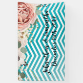 3'x5'バナージオメトパーソナライズされたリバラ山形T 横断幕 (縦)