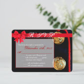 3x5 R.S.V.P.の応答カード均一海洋の服青 出欠カード (スタンド正面)