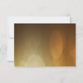 3x5 R.S.V.P.リプライカードレッドローズブーケブライダル 出欠カード (裏面)