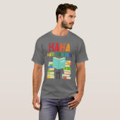 4おもしろい月の先生のための愚か者の日1 4月の愚か者 Tシャツ (正面フル)