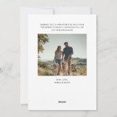 4ついけなのフォトドッグおもしろいクリスマスペットを定義 シーズンカード (裏面)