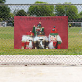 4つのくるみ割りのグループ 横断幕 (インサイチュ)