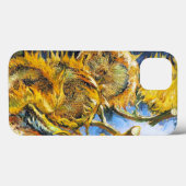 4つのひまわり付きスチルライフVan Vincentゴッホ Case-Mate iPhoneケース (裏面 (横))