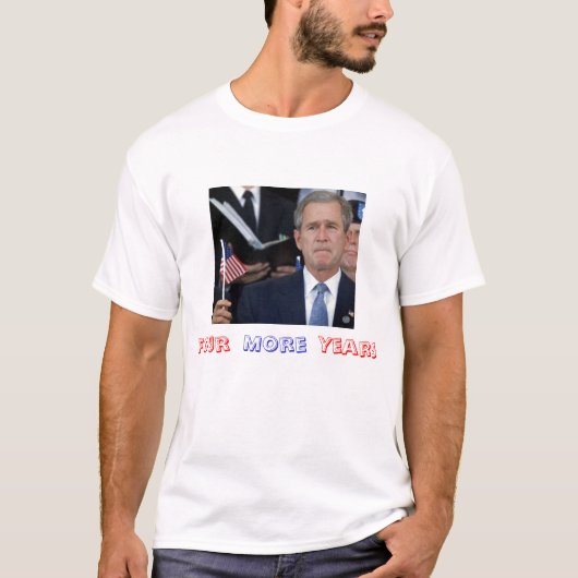 4つのより多くの年 Tシャツ (正面)
