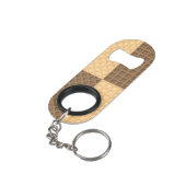 4つのウエファー キーホルダー栓抜き (裏面アングル)