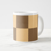 4つのウエファー ジャンボコーヒーマグカップ (正面右)