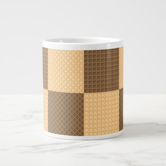 4つのウエファー ジャンボコーヒーマグカップ (正面)