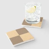 4つのウエファー ストーンコースター (横)