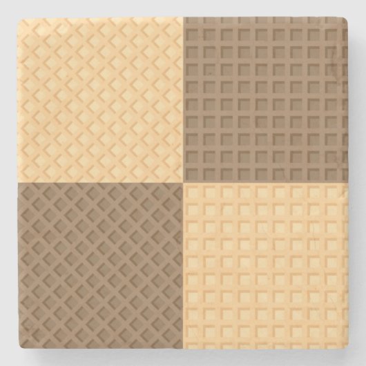 4つのウエファー ストーンコースター (正面)