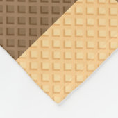 4つのウエファー フリースブランケット (角)