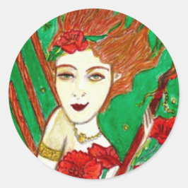 4つのウォンド ラウンドシール