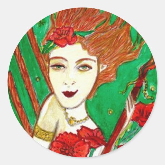 4つのウォンド ラウンドシール (正面)