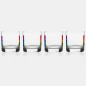 4つのカスタムミニマルテンプレートビジネスロゴセット ウイスキーグラス (左)