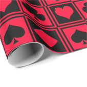 4つのカードのスーツ ラッピングペーパー (ロールコーナー)