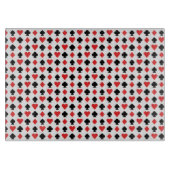 4つのカード図形のパターン カッティングボード (正面)