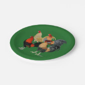 4つのガメコック ペーパープレート (アングル)