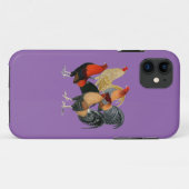 4つのガメコック Case-Mate iPhoneケース (裏面(横))