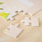 4つのクリスマスロビン ジグソーパズル (側面)