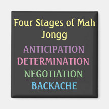 4つのステージのMah Jogg磁石
