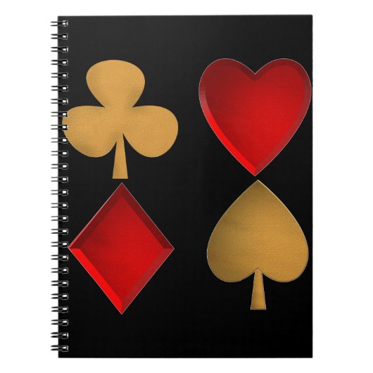 4つのスーツ ノートブック (正面)