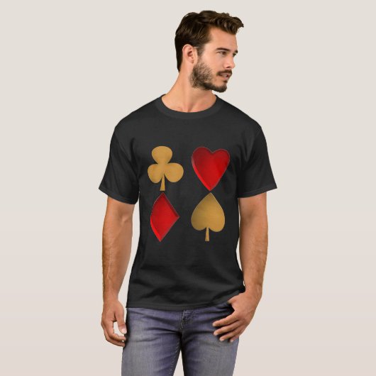 4つのスーツ Tシャツ (正面フル)
