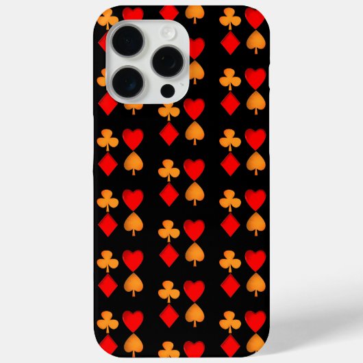 4つのスート Case-Mate iPhoneケース (裏面)