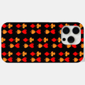 4つのスート Case-Mate iPhoneケース (裏面 (横))