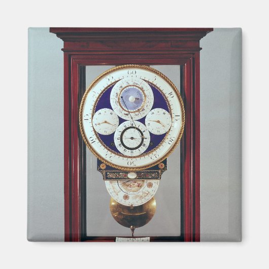 4つのダイヤルとシンボルや象徴 マグネット (正面)