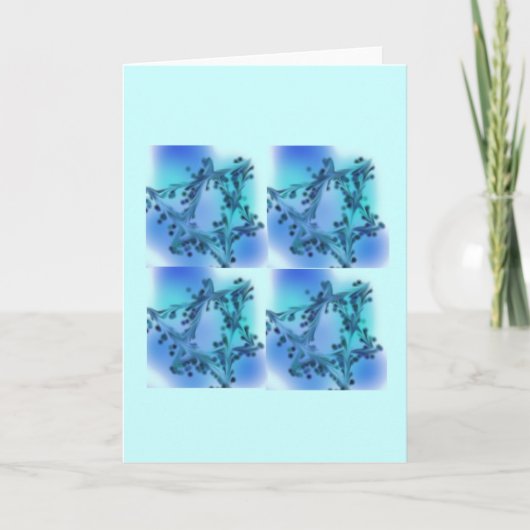 4つのダビデの星 カード (正面)