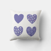 4つのハート クッション (裏面)